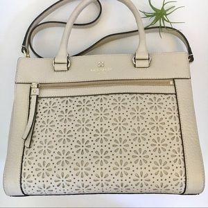 Kate Spade Romy Perri Lane Satchel in Cremadivie